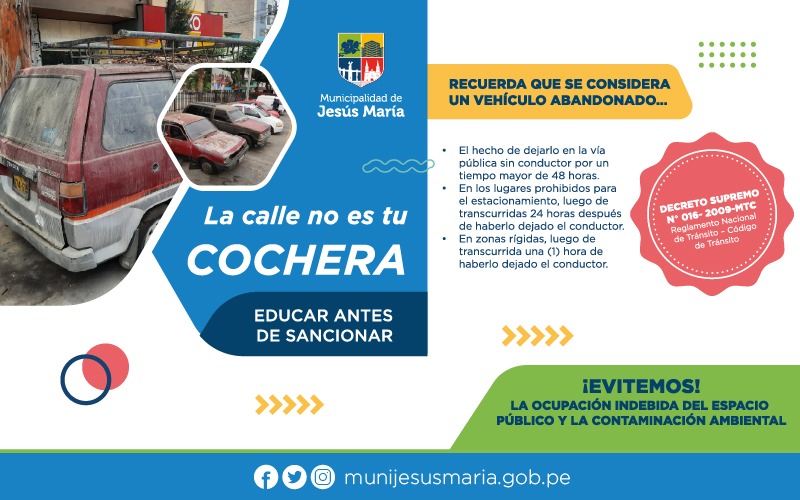 La calle no es tu cochera