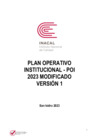 Vista preliminar de documento POI 2023 MODIFICADO  DEL INACAL