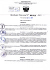 Vista preliminar de documento Resolución Directoral. Nº 1049 