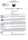 Vista preliminar de documento Resolución Directoral. Nº 1052 