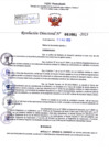 Vista preliminar de documento Resolución Directoral. Nº 1061 