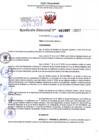 Vista preliminar de documento Resolución Directoral. Nº 1097 - 2023 