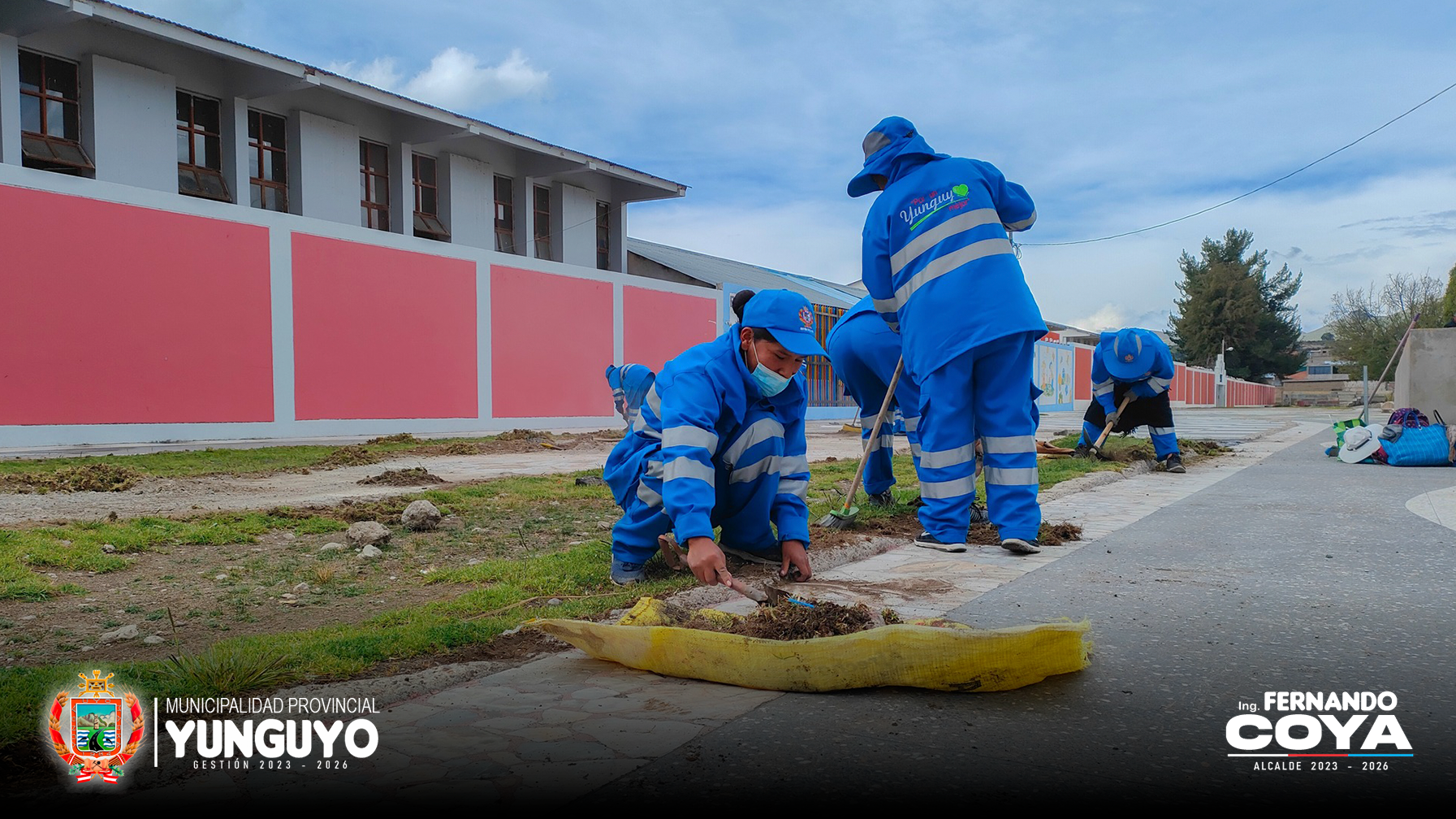 Municipio de Yunguyo continua con la jornada de limpieza