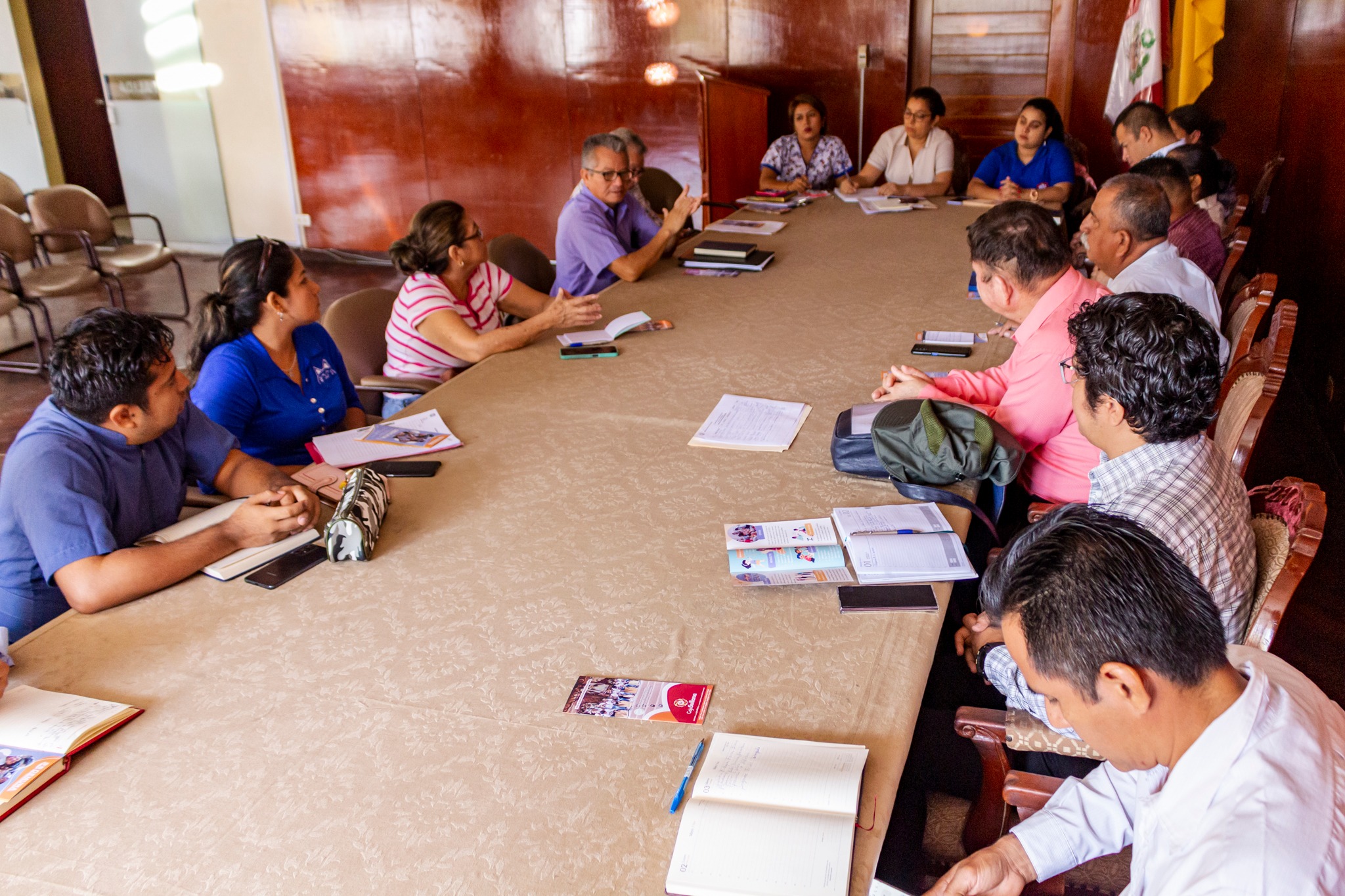Demunas De Los Ocho Distritos De La Provincia Presentan Su Plan De Trabajo