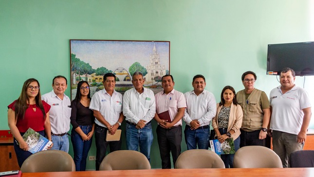 Municipalidad Provincial De Sullana Realiza Mesa De Trabajo Con La Autoridad Nacional Del Agua (ANA)