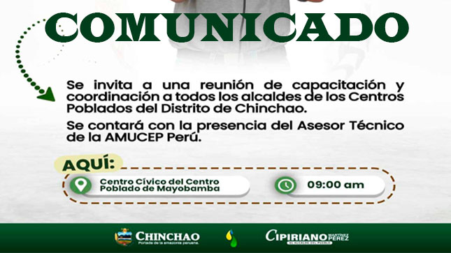 Comunicado