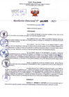 Vista preliminar de documento Resolución Directoral. Nº 1065  