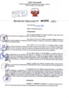 Vista preliminar de documento Resolución Directoral. Nº 1072 