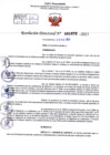 Vista preliminar de documento Resolución Directoral. Nº 1073