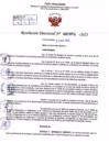 Vista preliminar de documento Resolución Directoral. Nº 1074 