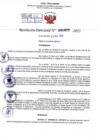 Vista preliminar de documento Resolución Directoral. Nº 1077 