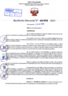 Vista preliminar de documento Resolución Directoral. Nº 1079 