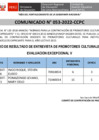 Vista preliminar de documento [ Ver Comunicado 53 Resultado de Entrevista ] 14-07-2022