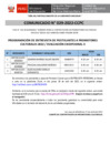 Vista preliminar de documento [ Ver Comunicado N° 029-2022-CCPC - Entrevista de Promotores Culturales ] 27-04-2022