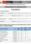 Vista preliminar de documento [ Ver Comunicado N° 020-2022-CCPC - Fe de Erratas - Cuadro de Merito Final de Promotores Culturales 2022 ] 31-03-2022