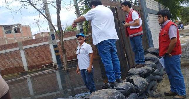 Contraloría verifica operación de pozos de agua y estación de bombeo ante emergencia por lluvias en Piura