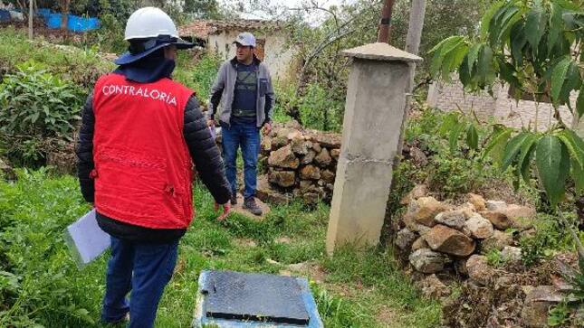 Contraloría detectó que la municipalidad de Cajabamba recepcionó obra de saneamiento con partidas no ejecutadas