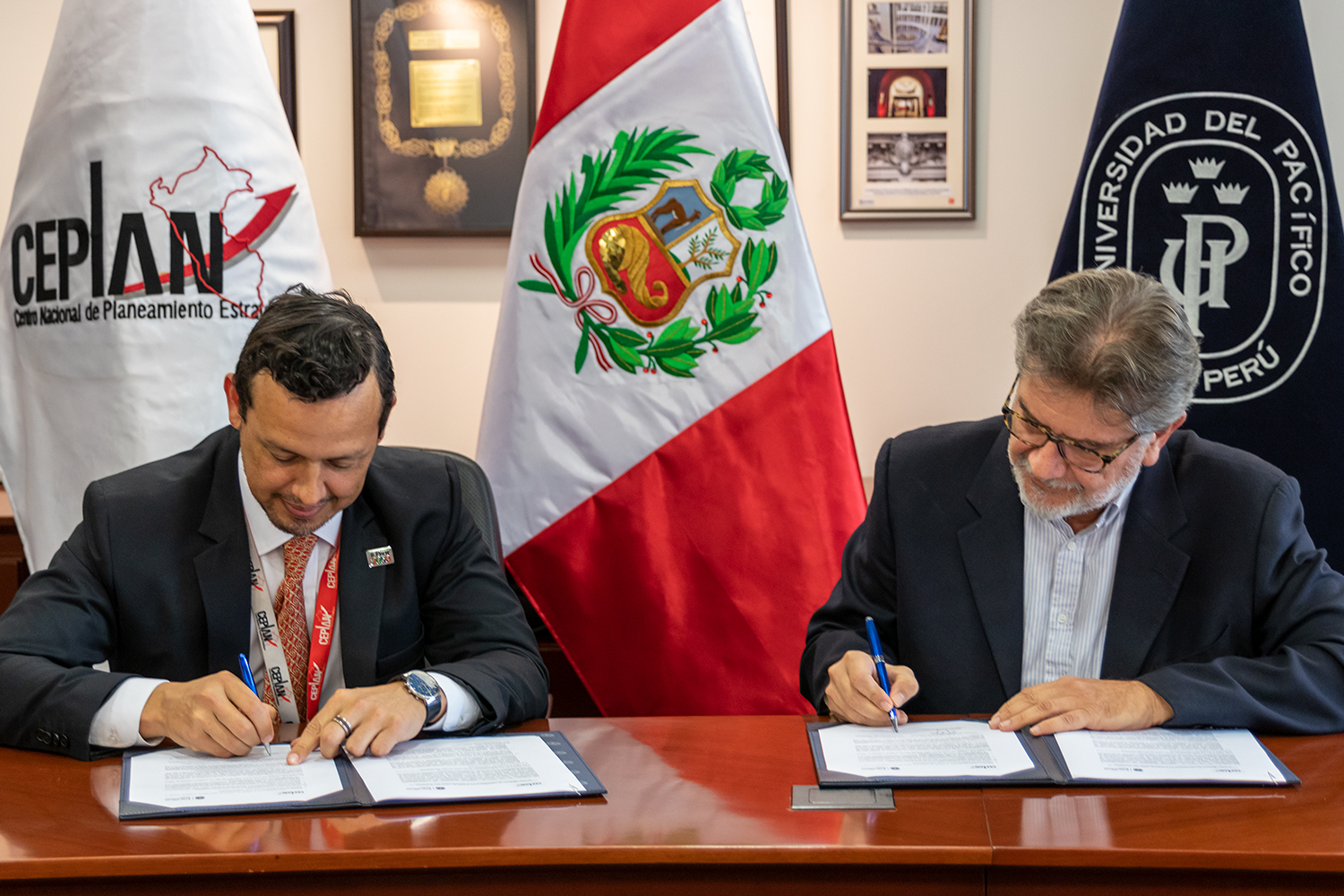 Firma de convenio