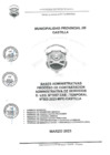 Vista preliminar de documento BASES ADMINISTRATIVAS PROCESO DE CONTRATACION ADMINISTRATIVA DE SERVICIOS N°003-2023-MPC.pdf