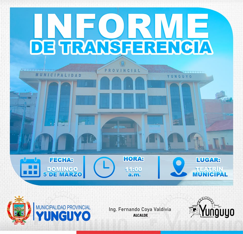 municipalidad provincial de Yunguyo