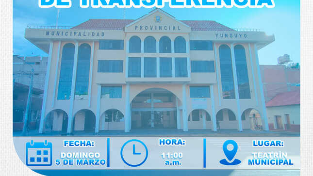 municipalidad provincial de Yunguyo