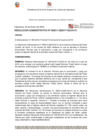 Vista preliminar de documento Resolución Administrativa