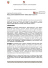 Vista preliminar de documento Resolución Administrativa