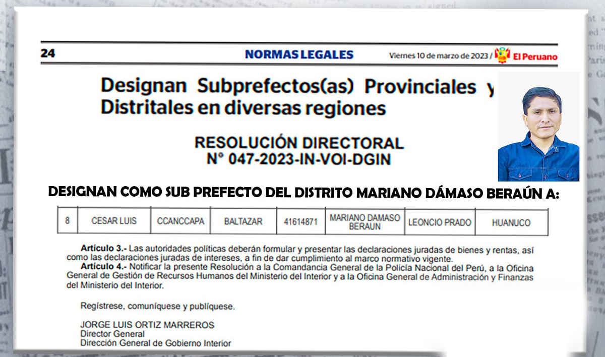 Trabajando por un distrito turístico y seguro.