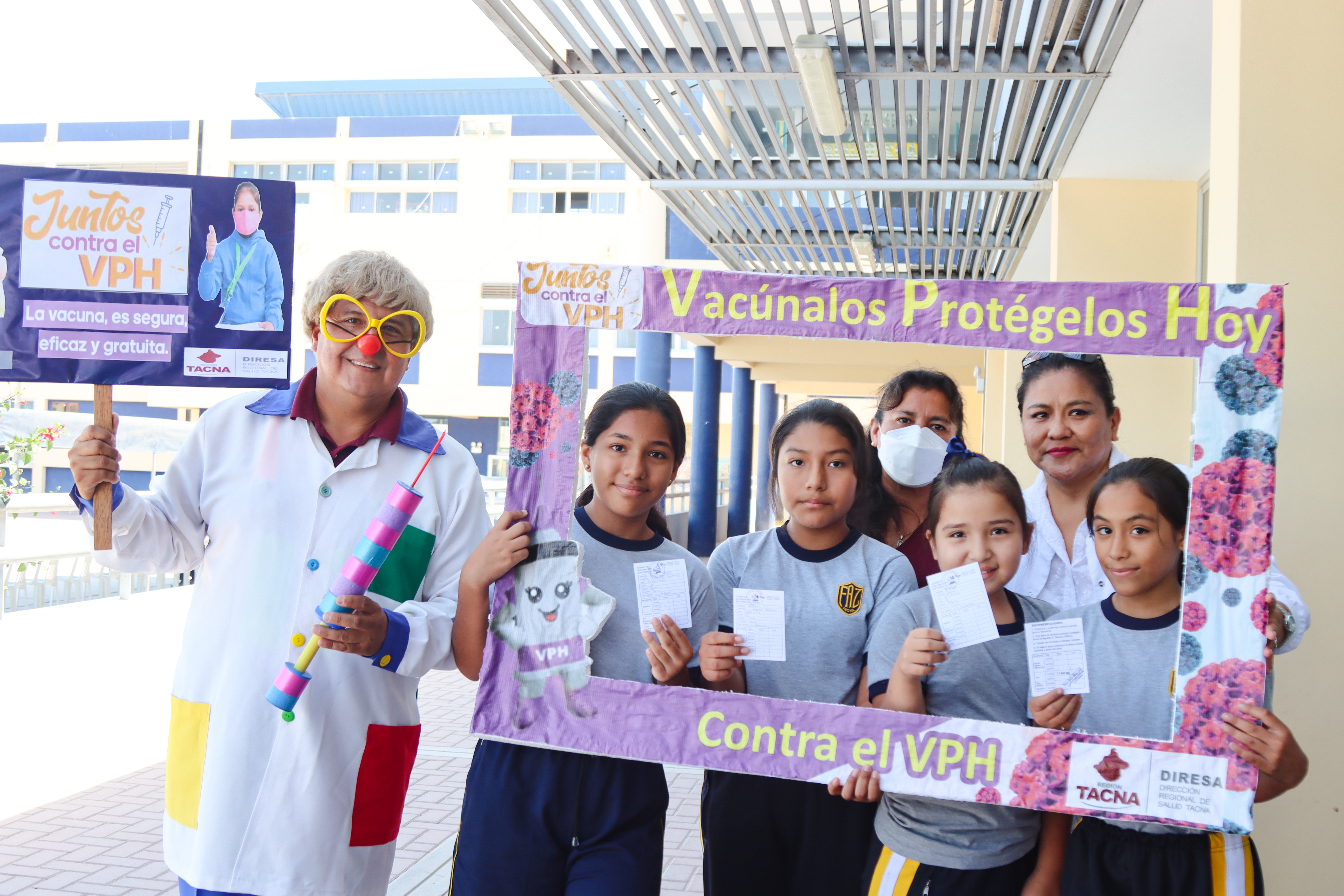 ¡Juntos contra el virus del papiloma humano!