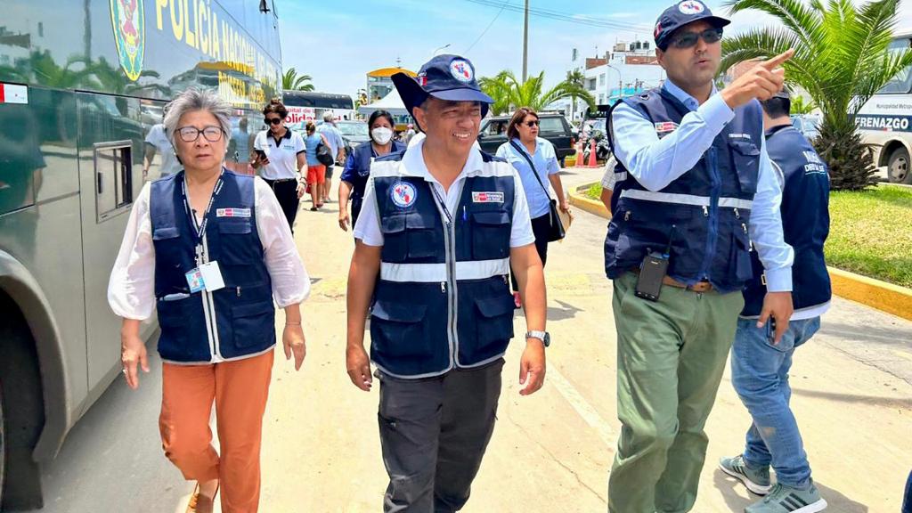 Diris Lima sur Minsa instala Puesto Médico de Avanzada en Punta Hermosa ante la caída de huaicos