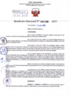 Vista preliminar de documento Resolución Directoral. Nº 1106 