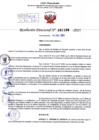 Vista preliminar de documento Resolución Directoral. Nº 1108 