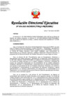 Vista preliminar de documento RDE n.˚ 056-2023-MINEDU-VMGI-PRONABEC