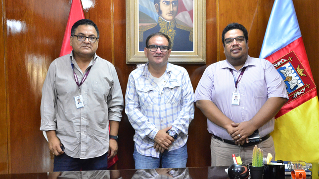 Ambas instituciones trabajan de la mano por la población piurana