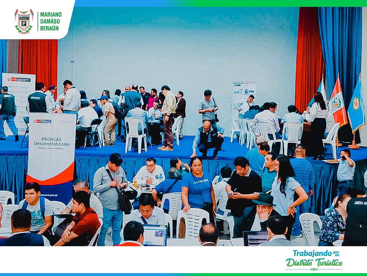 Participación en la mesa técnica de trabajo organizado por el GOREHCO y la PCM