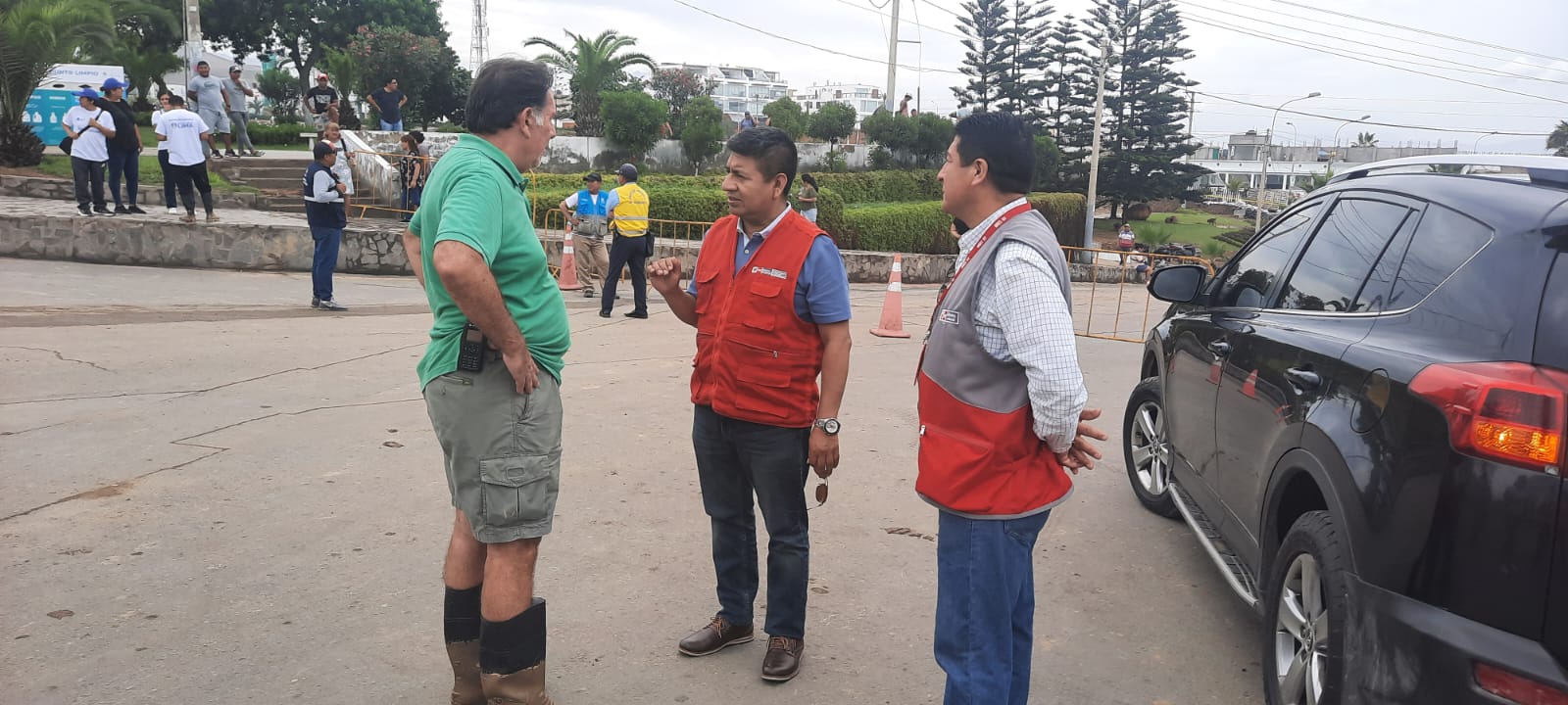 Ugel uno coordina acciones ante el huaico ocurrido en punta hermosa