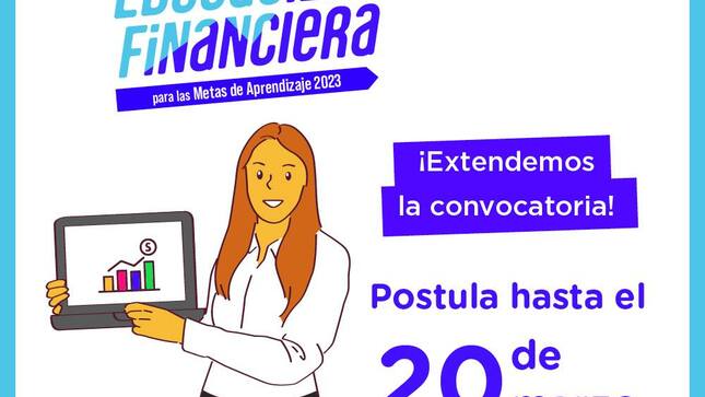 Postula hasta el 20 de marzo al programa educación financiera