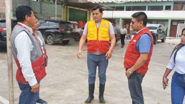 Ugel uno coordina acciones frente a lluvias intensas en pachacamac