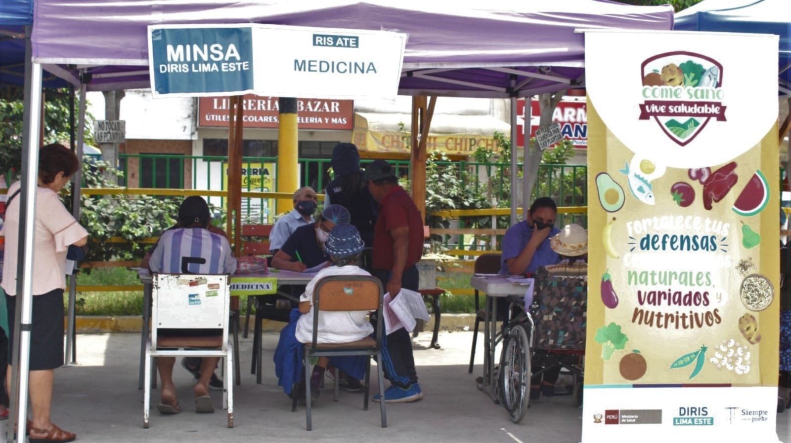 Diris Lima este realizó jornada de salud integral para el adulto mayor