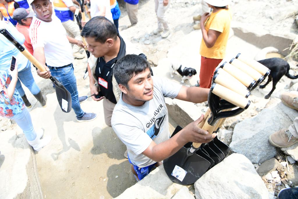 #ConPuncheSolidario: Distribuyen ayuda humanitaria en Cieneguilla
