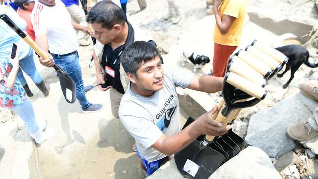 #ConPuncheSolidario: Distribuyen ayuda humanitaria en Cieneguilla