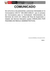 Vista preliminar de documento Comunicado