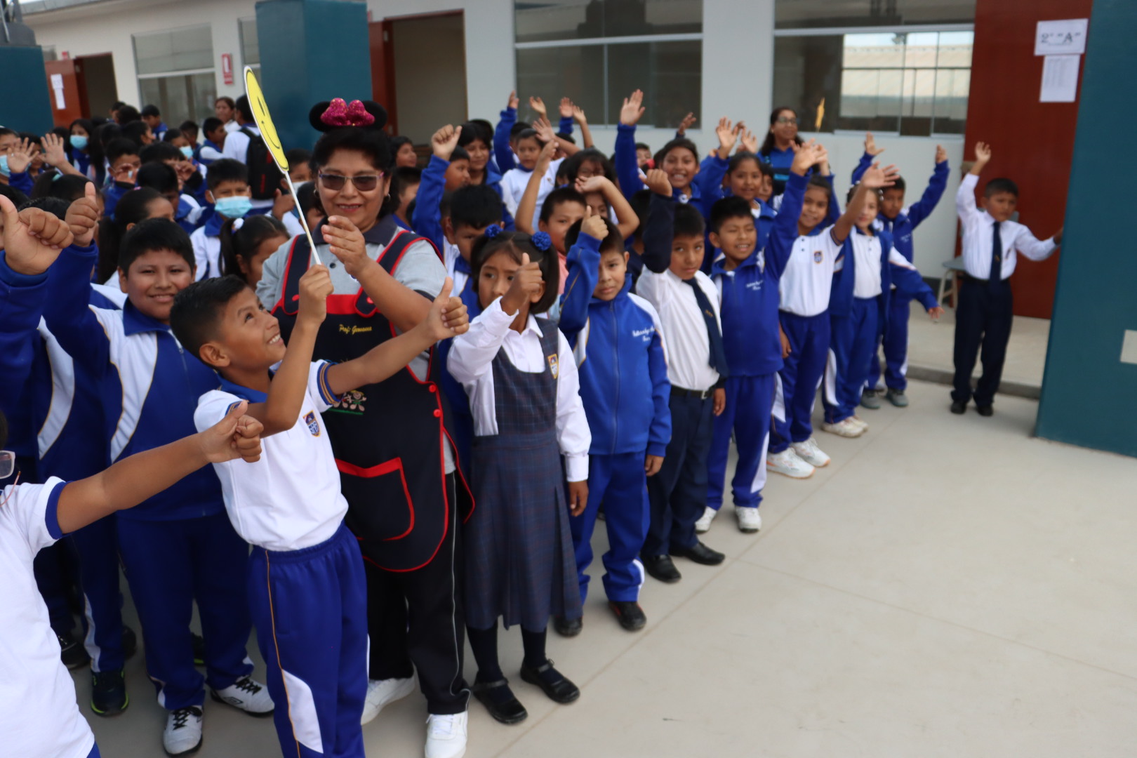 Escolares de la IE Auza Arce inician clases