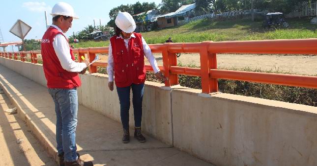 Contraloría alerta deficiencias en conservación del puente Nanay que une Bellavista con Santo Tomás