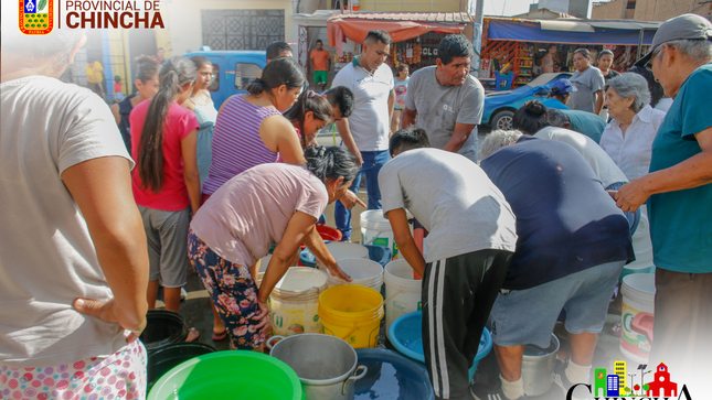 Los vecinos de estos sectores, mostraron su agradecimiento a la autoridad edil, ya que, no cuentan con este servicio hace más de una semana.