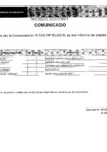 Vista preliminar de documento Comunicado