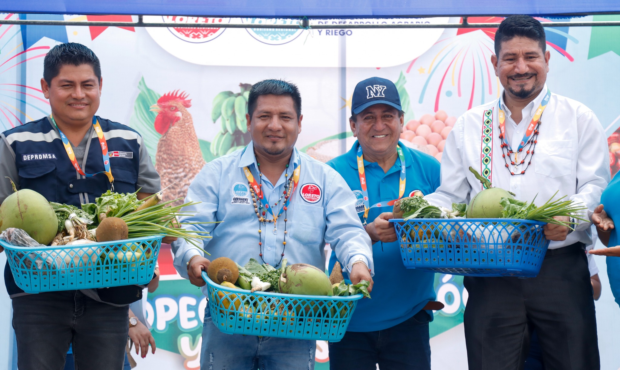 Gobernador regional ratificó su compromiso con los agricultores