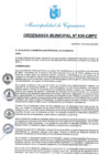 Vista preliminar de documento ORDENANZA MUNICIPAL N° 830-CMPC.pdf