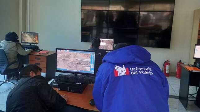 Comisionada supervisa videovigilancia