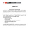 Vista preliminar de documento [ Ver Comunicado Atención Virtual de la Ugel01 ] 22-04-2020